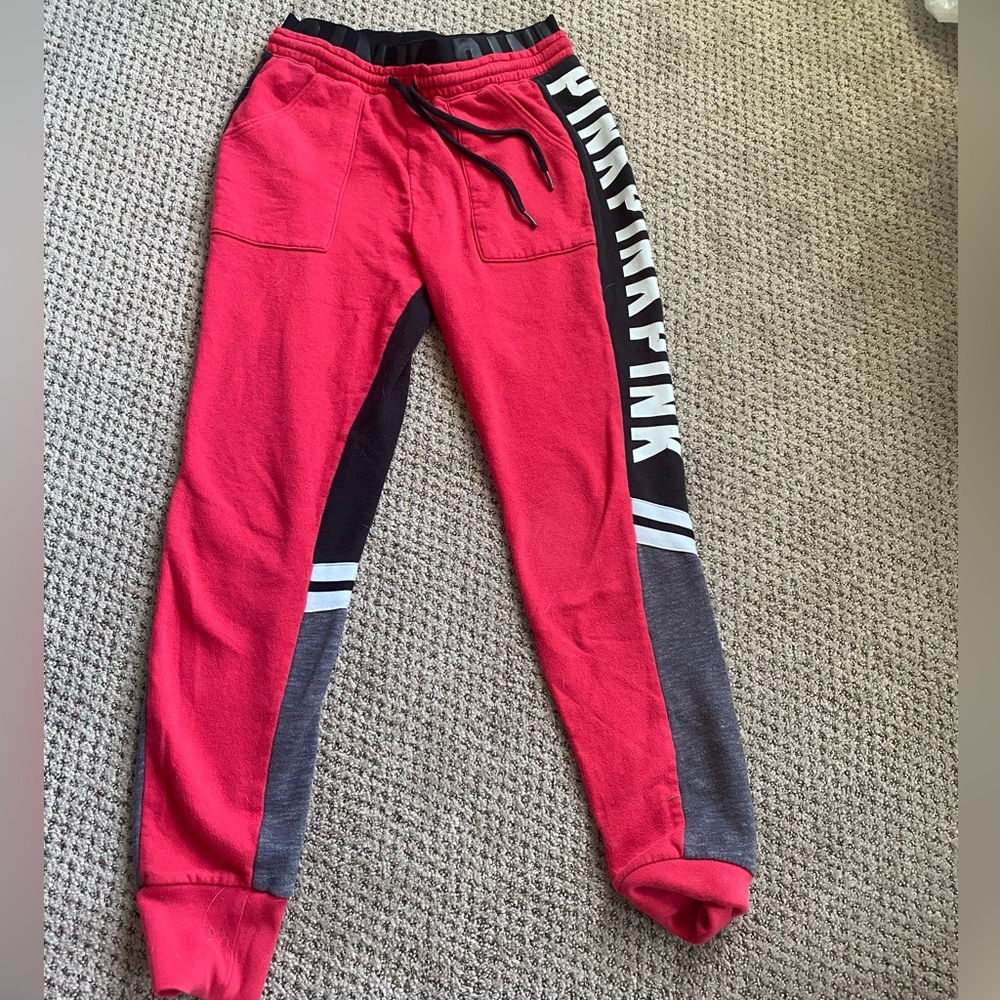 Pink size xs sweatpants